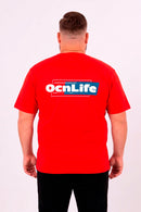 Remera Ocn Premium Rojo Plus Size