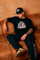 Remera Ocn Tributo Negro