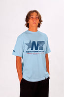 Remera Ocn Premium Celeste