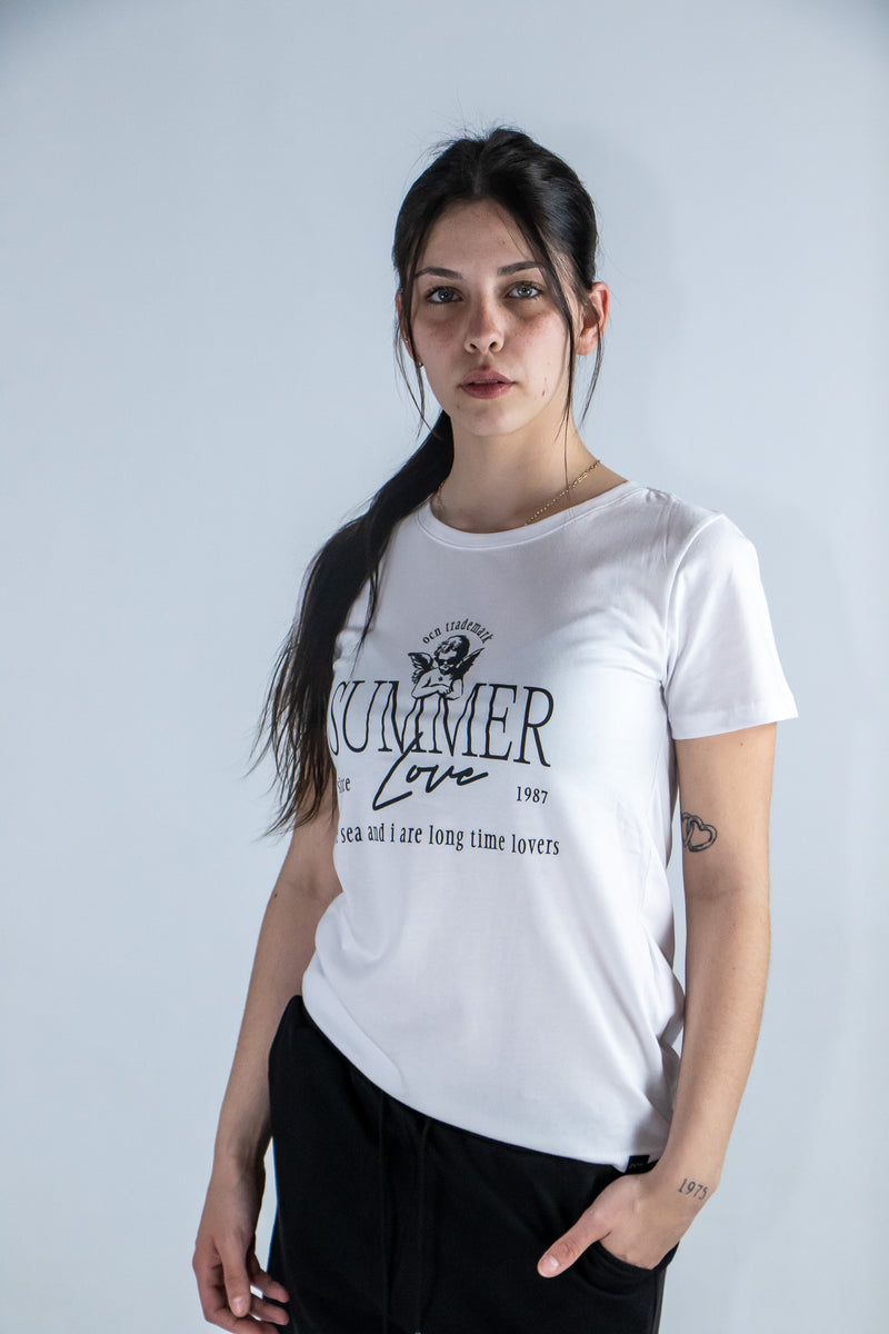 Remera Mujer OCN Cassie Blanco H7