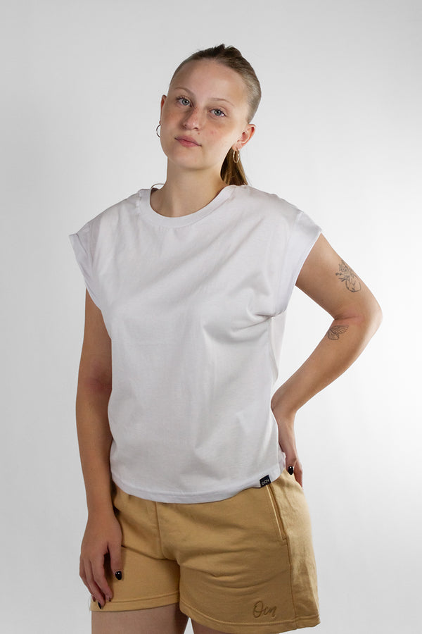 Remera Mujer Ocn M Wide Seleeve Blanco