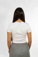 Remera Ocn Mujer Baby Tee Graphic Blanca 602W2