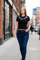 Remera Ocn Aura Negro