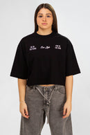 Remera Ocn Boxy Tee Negro