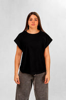 Remera Ocn Wide Sleeve Negro