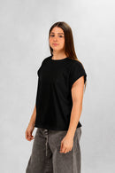 Remera Ocn Wide Sleeve Negro