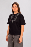 Remera Ocn Rebel Negro