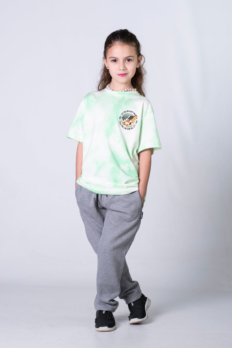 Remera Ocn Kids Vega Batik Verde 201