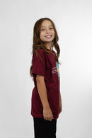 Remera Ocn Kids Premium Bordo 640Y9