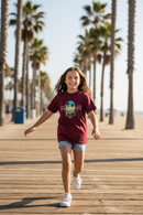 Remera Ocn Kids Premium Bordo
