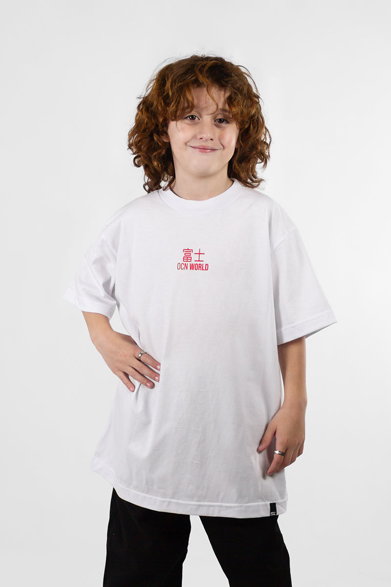 Remera Ocn Kids Orian Blanco 7023J