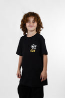 Remera Ocn Kids Original Negro 701R4