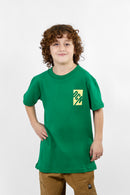 Remera Ocn Kids Premium Verde 744S7