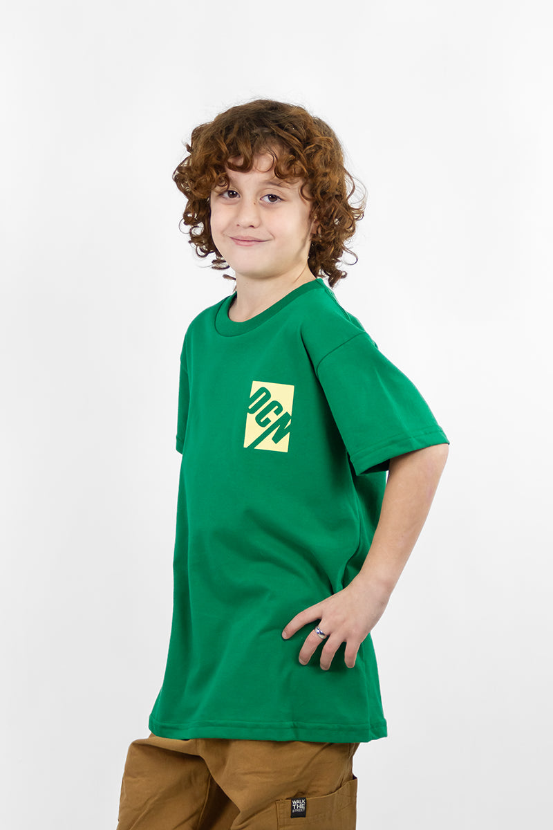 Remera Ocn Kids Premium Verde 744S7