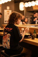 Remera Ocn Kids Orian Negro