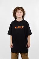 Remera Ocn Kids Orian Negro 701Q2