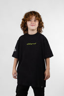 Remera Ocn Kids Racing Negro 701X0