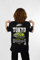 Remera Ocn Kids Racing Negro 701X0