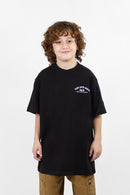 Remera Ocn Kids Gothic Print Negro 701V5