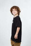 Remera Ocn Kids Premium Negro 701K6