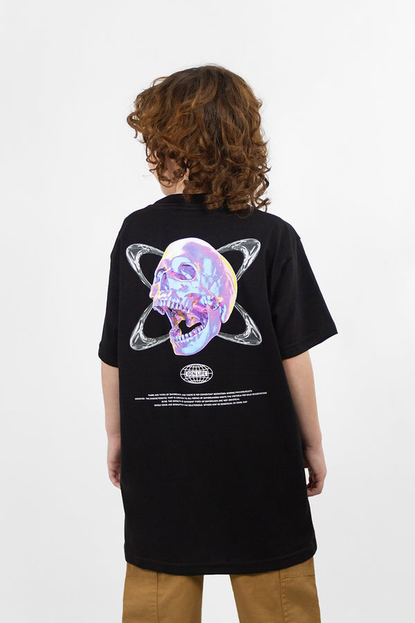Remera Ocn Kids Premium Negro 701K6