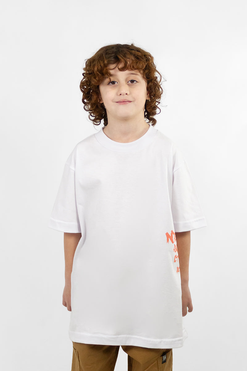 Remera Ocn Kids Vandals Blanco 702Q0