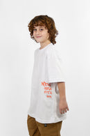 Remera Ocn Kids Vandals Blanco 702Q0