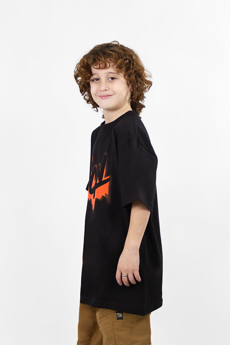 Remera Ocn Kids Vandals Negro 7010H