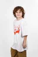 Remera Ocn Kids Vandals Blanco 7020H
