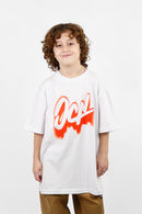 Remera Ocn Kids Vandals Blanco 7020H