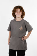 Remera Ocn Kids Original Gris Regular 7F9S2