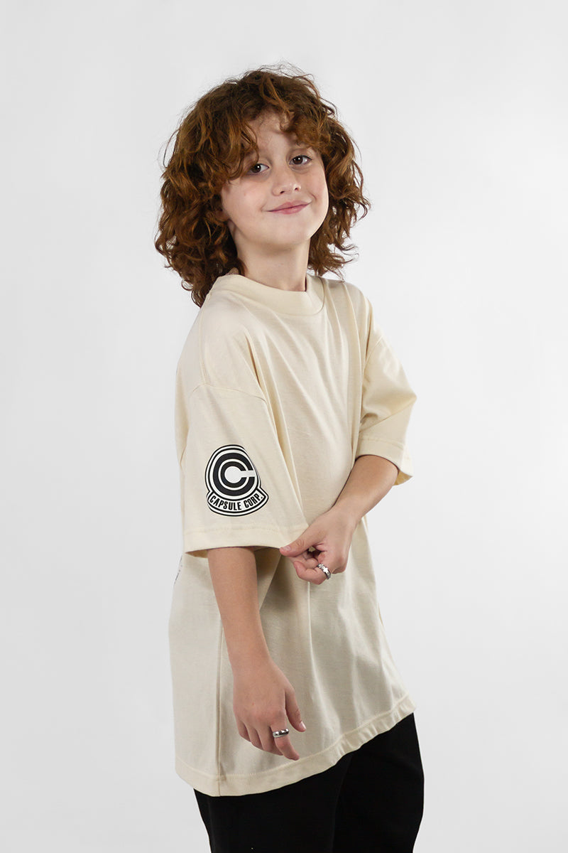 Remera Ocn Kids Tributo BeigeOversize 7E84K