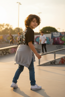 Remera Ocn Kids Tributo Negro