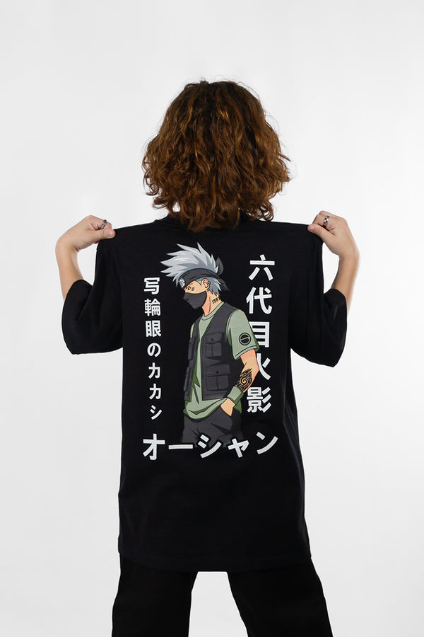 Remera Ocn Kids Tributo Negro 7014L