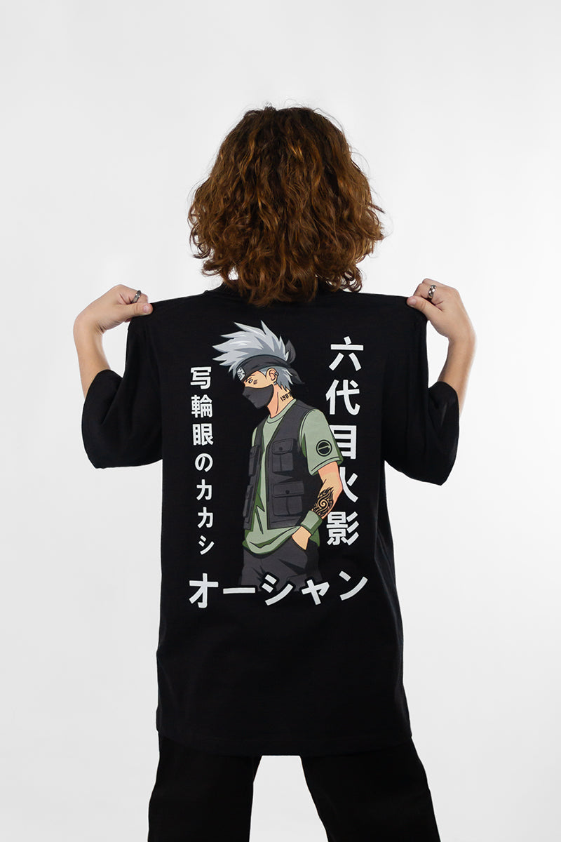 Remera Ocn Kids Tributo Negro 7014L