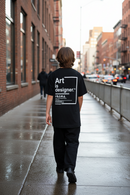 Remera Ocn Kids Estigio Negro