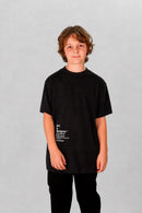 Remera Ocn Kids Estigio Negro