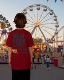 Remera Ocn Kids Premium Bordo