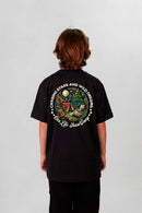 Remera Ocn Kids Premium Negro