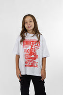 Remera Ocn Kids Boxy Tee 602W0 Blanco
