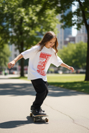 Remera Ocn Kids Boxy Tee Blanco