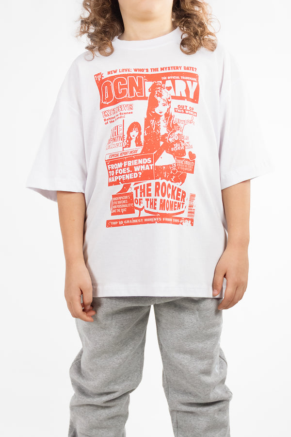 Remera Ocn Kids Boxy Tee 602W0 Blanco