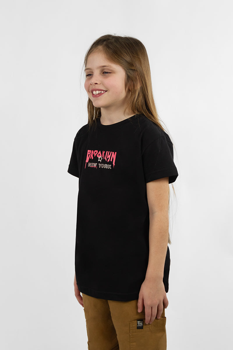 Remera Ocn Kids Alice Negro 7011H
