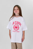 Remera Ocn Kids Over Tee Blanco