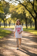 Remera Ocn Kids Over Tee Blanco