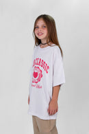 Remera Ocn Kids Over Tee Blanco