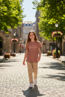 Remera Ocn Kids Alice Rosa