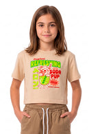 Remera Ocn Kids Maggie Beige
