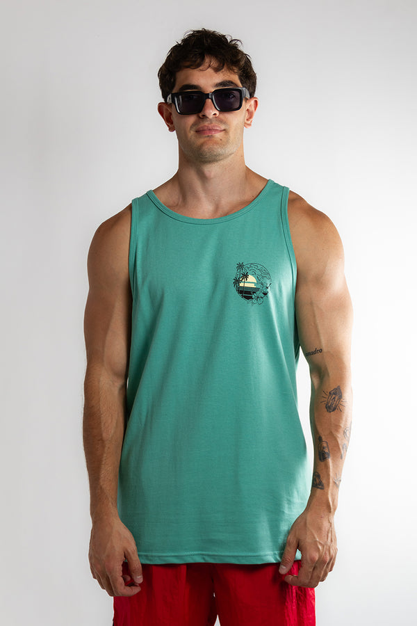 Musculosa Ocn Hombre Original Verde O4