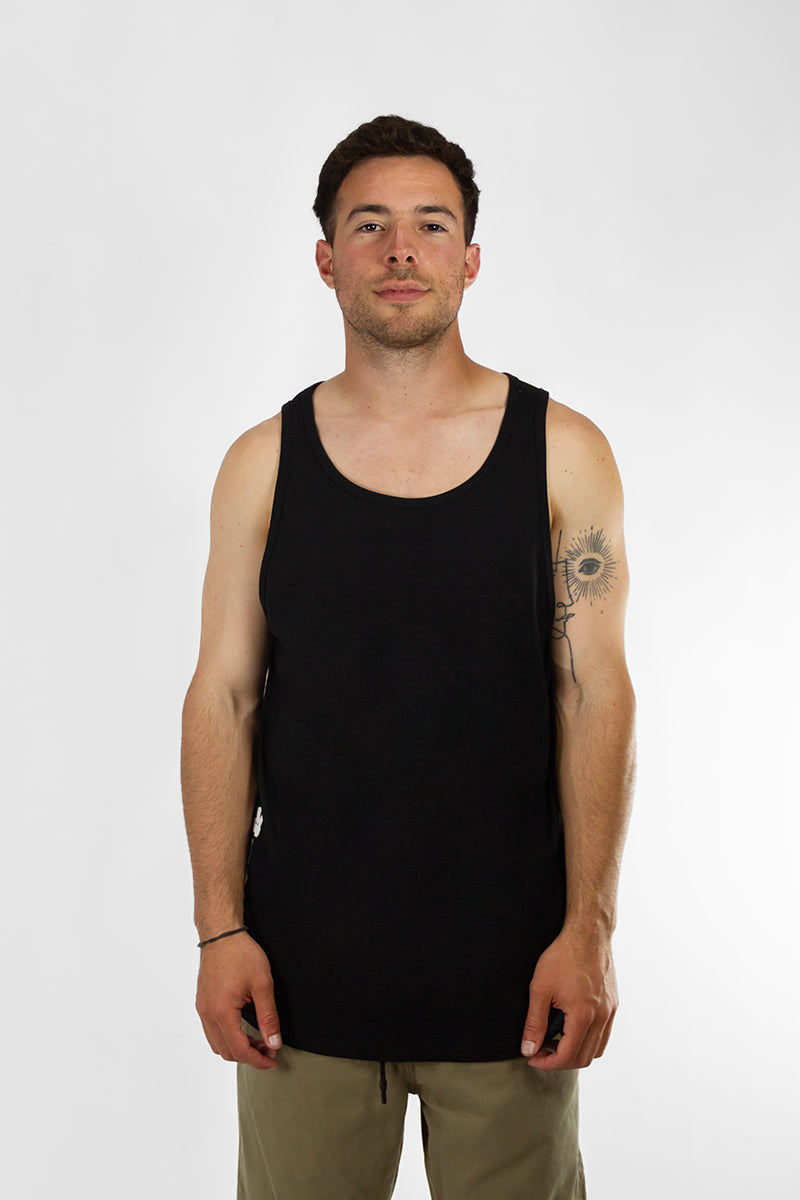 Musculosa Ocn H Original Regular Negro 701U5